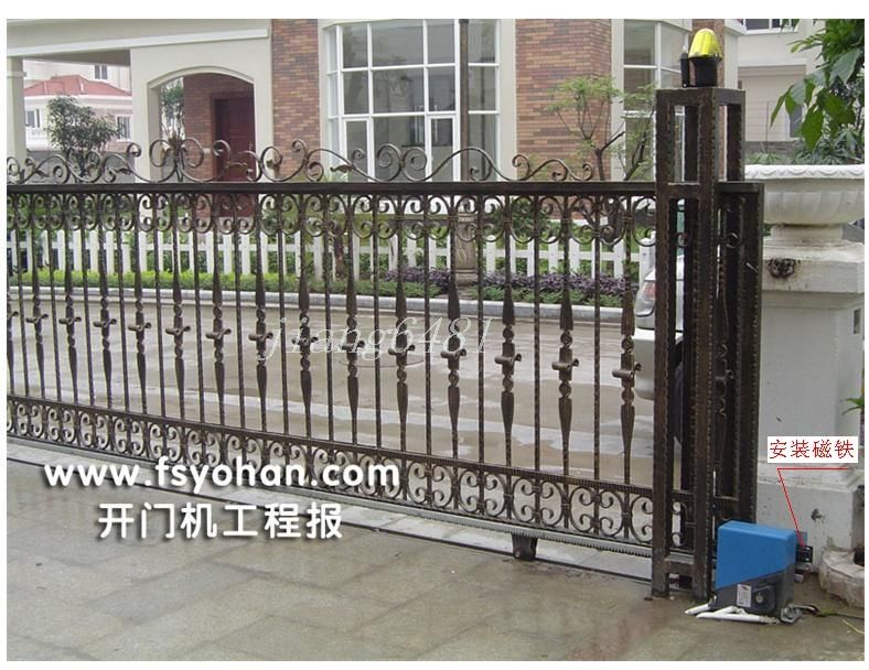 平移門控制器 伸縮門控制箱 遙控器 道閘電機(jī)控制器 電動門控制器-電